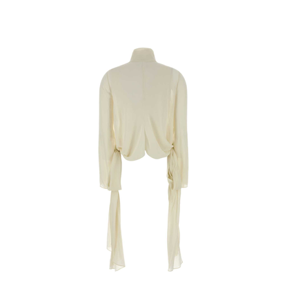 MAYFEYR - Alaia - Maxi Bow Blouse - AA9H1348T666B030