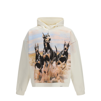 MAYFEYR - Represent - Western Dobermans Hoodie - MLM100728FLATWHITE