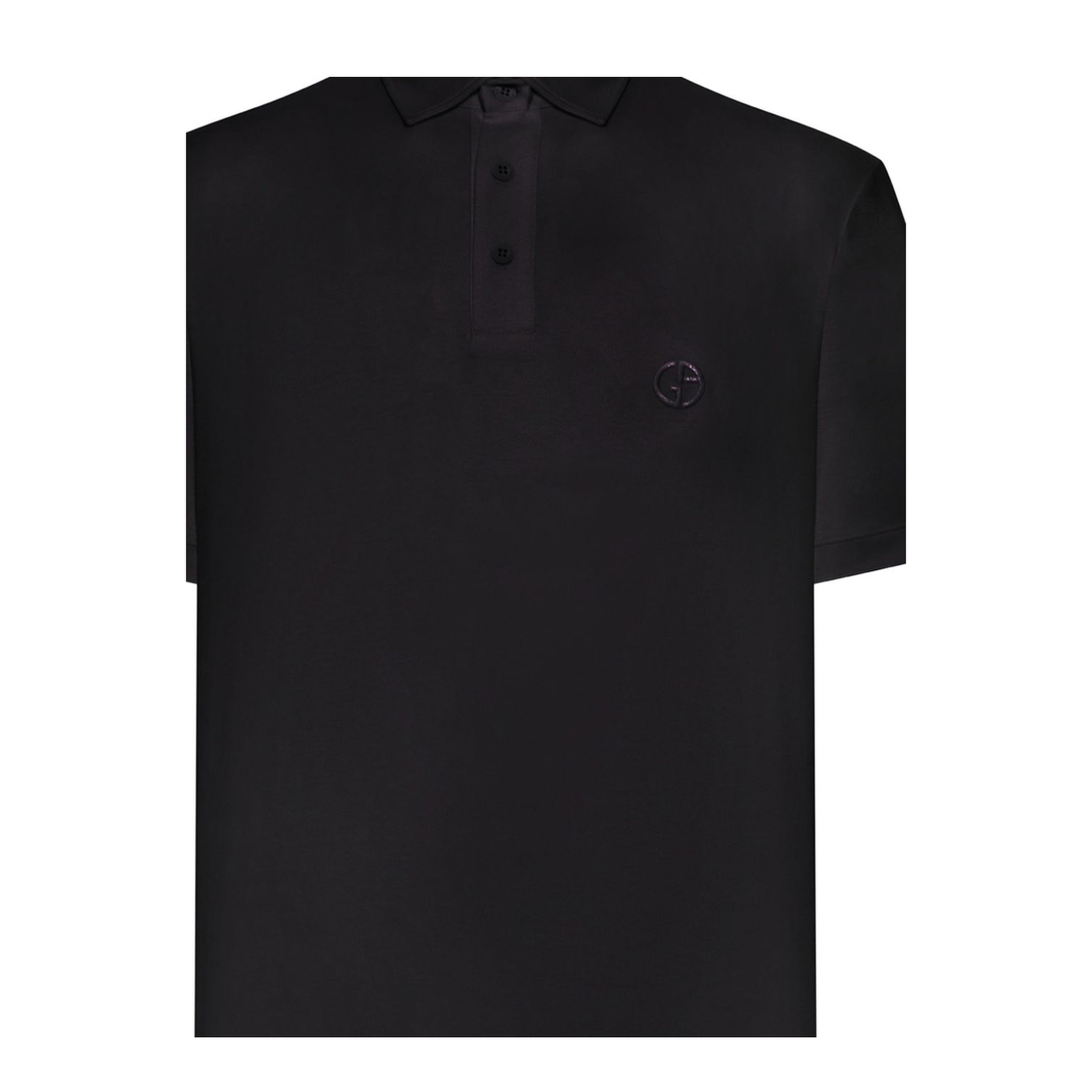MAYFEYR - Giorgio Armani - Black Polo Shirt - 8NSF71SJTKZUC99