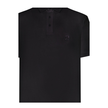 MAYFEYR - Giorgio Armani - Black Polo Shirt - 8NSF71SJTKZUC99