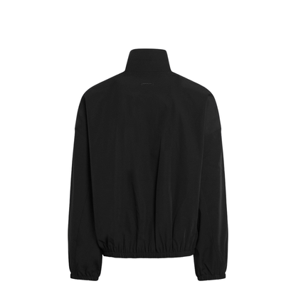 Black Nylon Track Jacket