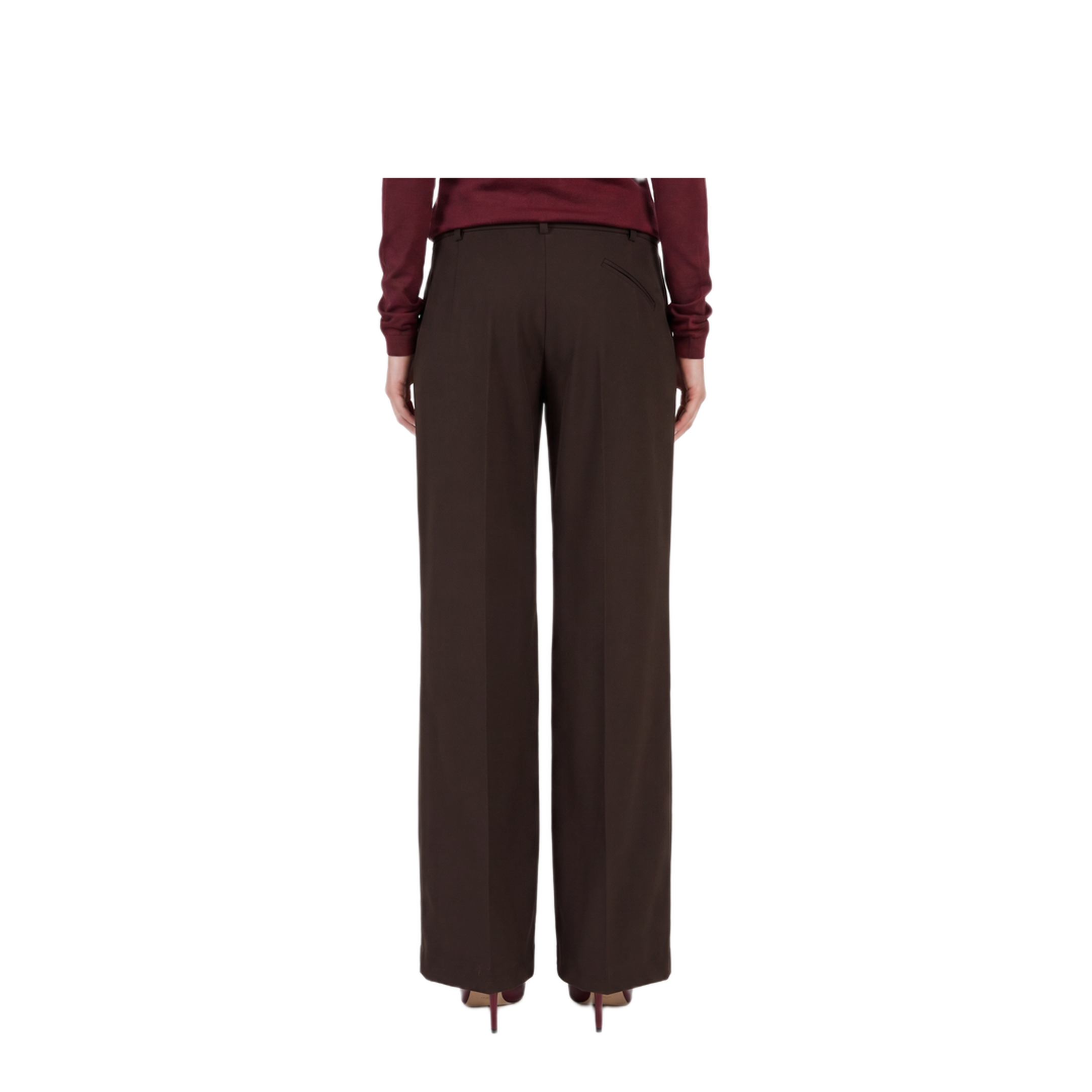MAYFEYR - Federica Tosi - Wide Leg Frescolana Trousers - 3080430869