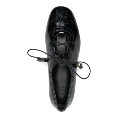 MAYFEYR - Church's - Black Leather Ballet Flats - DE02869EMF0AAB