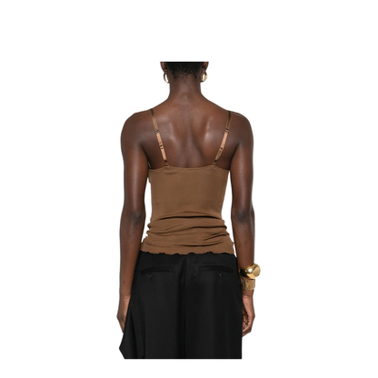 MAYFEYR - Saint Laurent - Lace Silk Top - 796843Y37SM2574