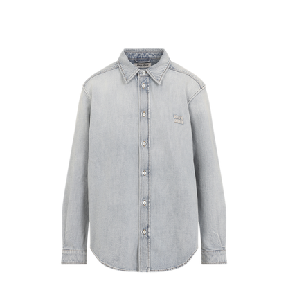 MAYFEYR - Miu Miu - Denim Shirt - GWC145SOOO192VF0013