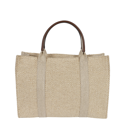 Georgia Canvas Tote - Beige