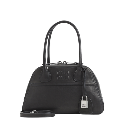 MAYFEYR - Miu Miu - Vivian Nappa Shoulder Bag - 5BB200VOOO2BBL