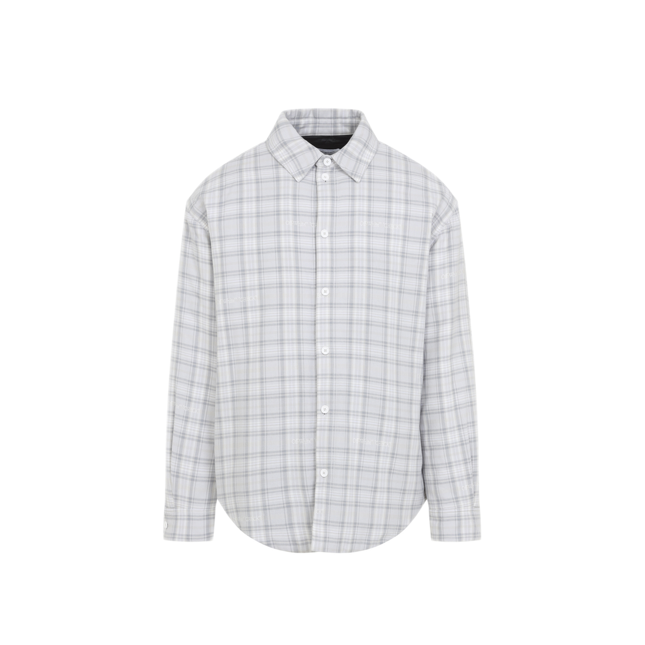 MAYFEYR - Off-White - Flannel Wool Overshirt Padded Coat - 44MES01FF26F001050LIGHT