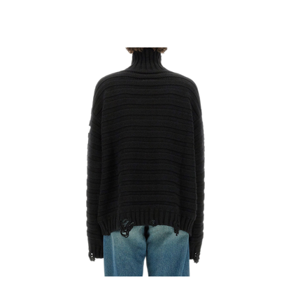MAYFEYR - Mm6 Maison Margiela - High Neck Sweater - SH0HA0004M13040900