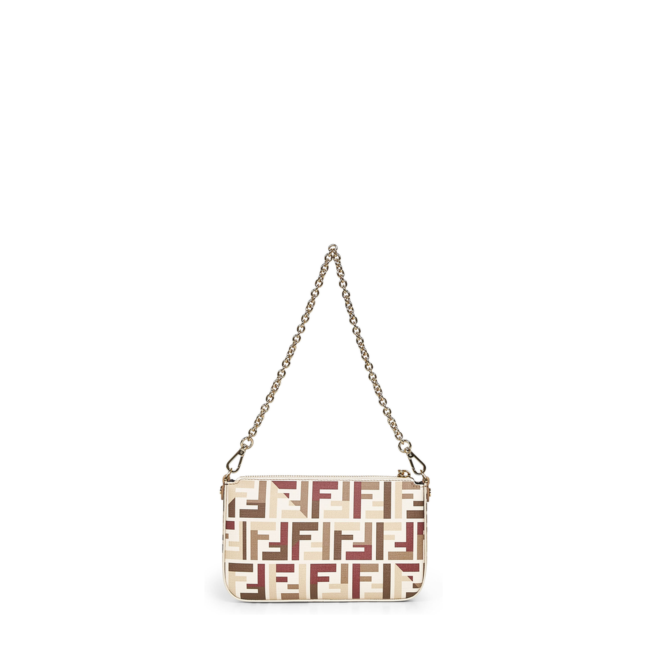 Baguette Ff fabric Pouch - Multicolour