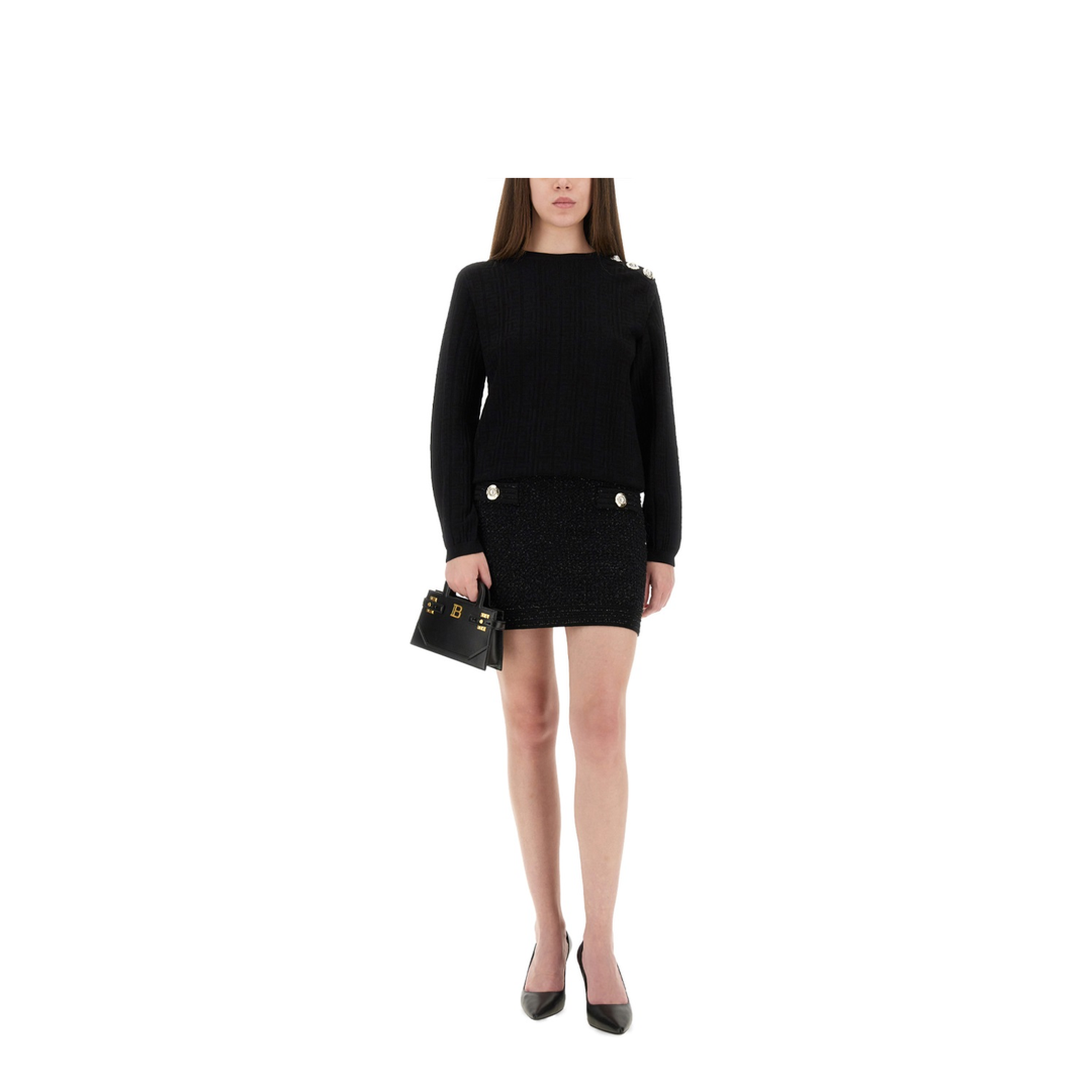 Knitted Sweater Black