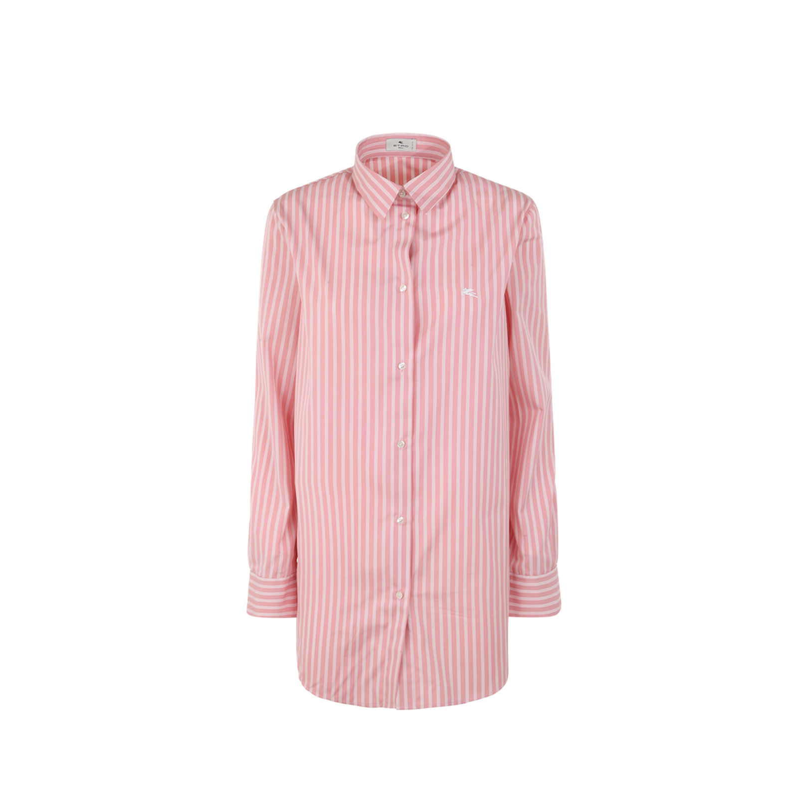 Cotton Striped Oversized Shirt
