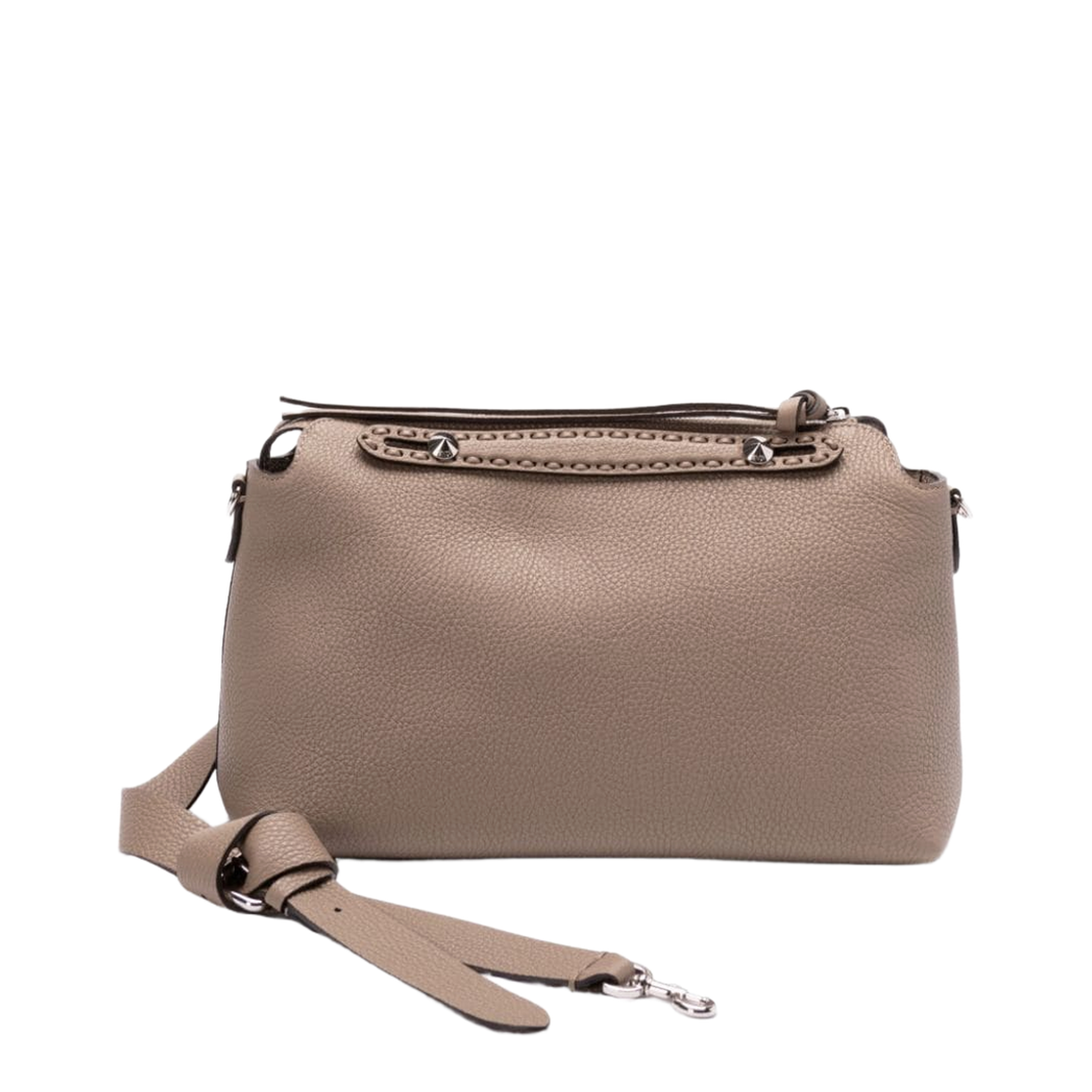 By The Way Selleria Large Calfskin Shoulder Bag - Dove Gray