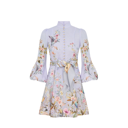 Rebellion Button Mini Dress