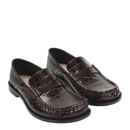 MAYFEYR - Loewe - Campo Flap Back Loafers - MLSC290X01