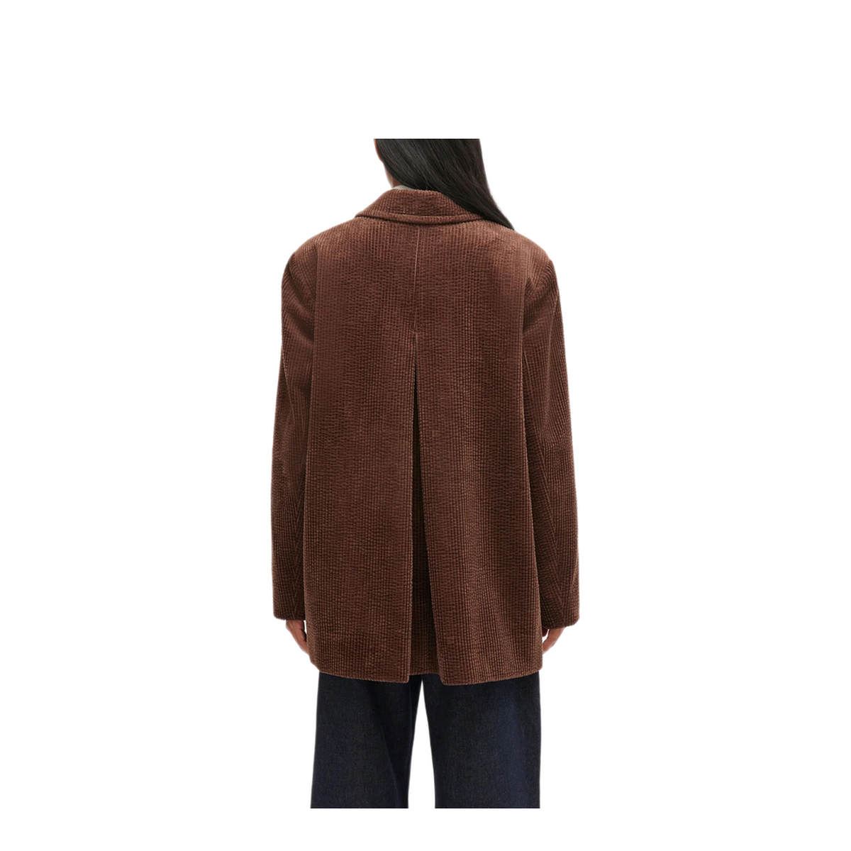 MAYFEYR - Ganni - Brown Corduroy Blazer - W0769979