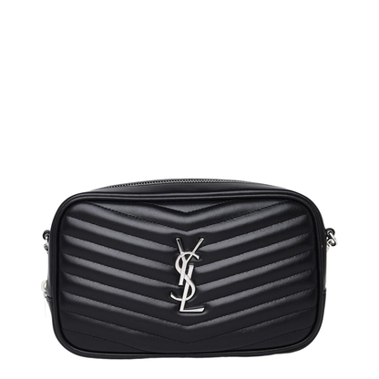Lou Mini Leather Shoulder Bags - Black