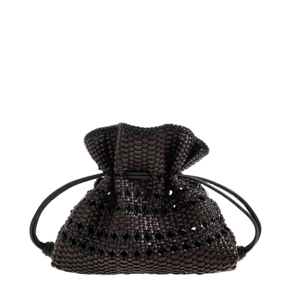 MAYFEYR - Loewe - "Flamenco" Shoulder Bag - A411FC1XDN0BLACKBROWN