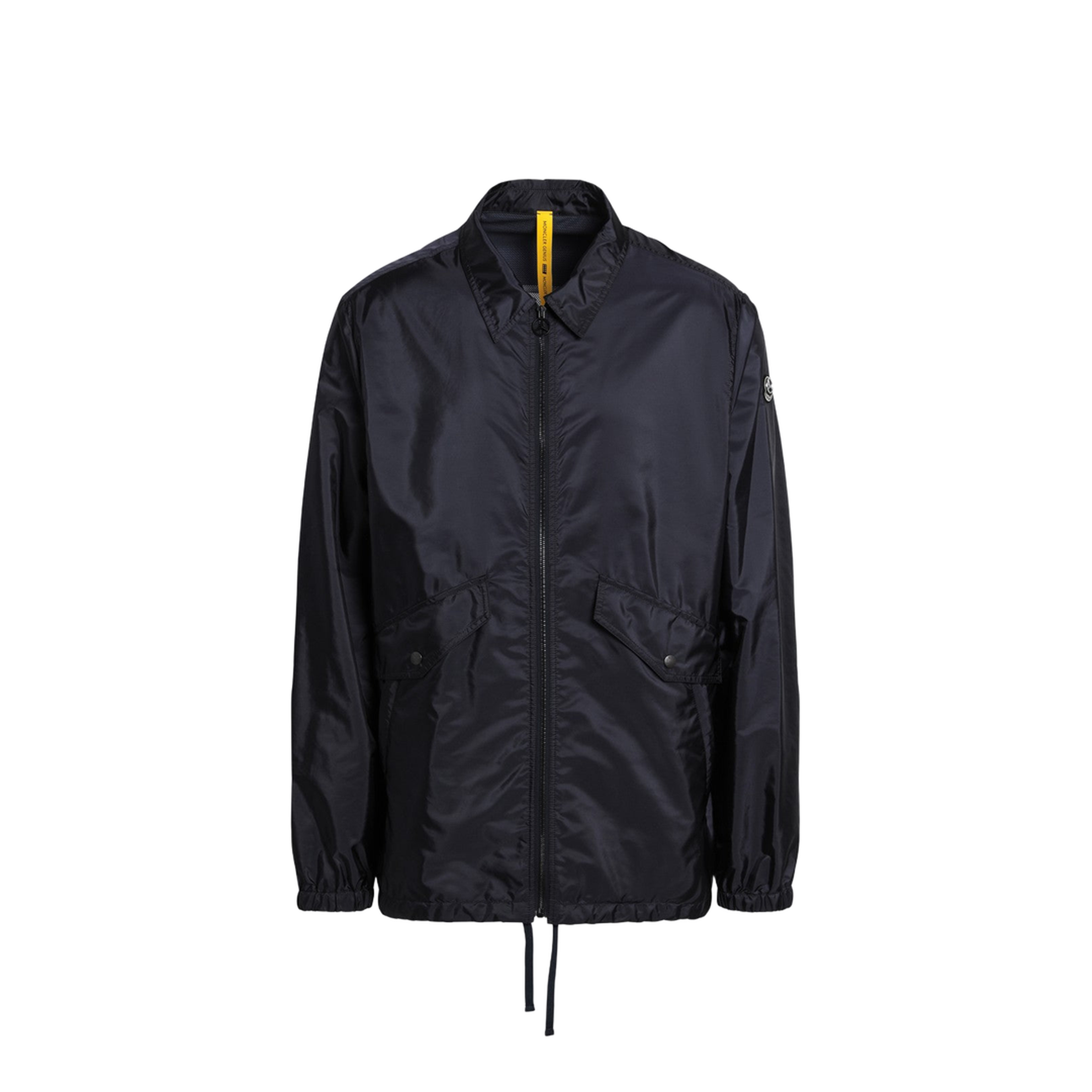 Blue Jacket with Logo Motif