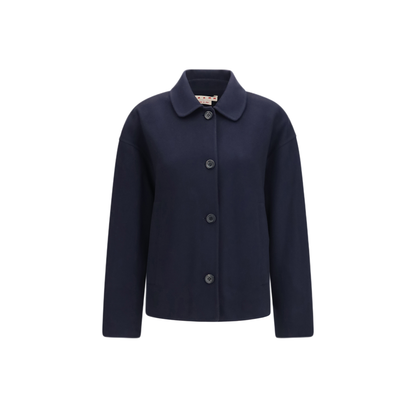 MAYFEYR - Marni - Wool Jacket With Logo Embroidery - GIMA0335K0UTWA50