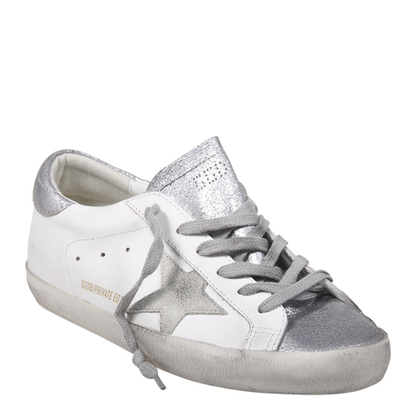 Super-Star Leather Upper and List Suede Star Laminated Suede Toe and Heel