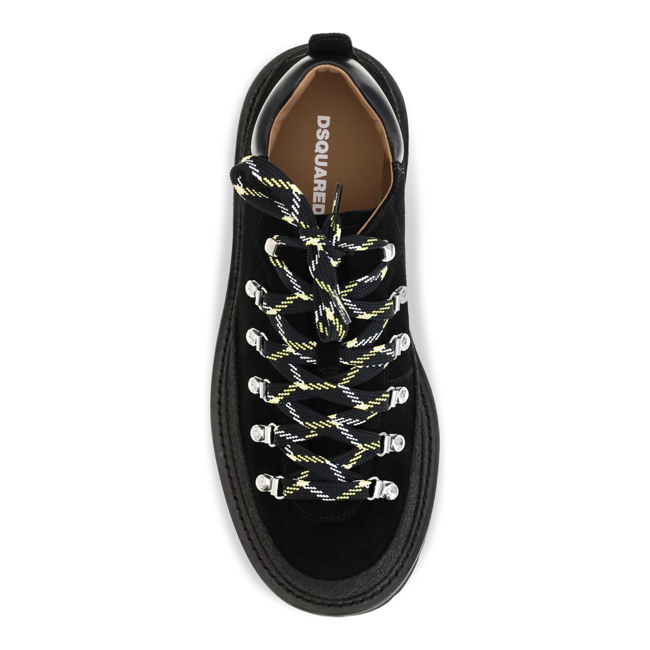 MAYFEYR - Dsquared2 - Suede Lace Up Sneakers - LUM012901503520
