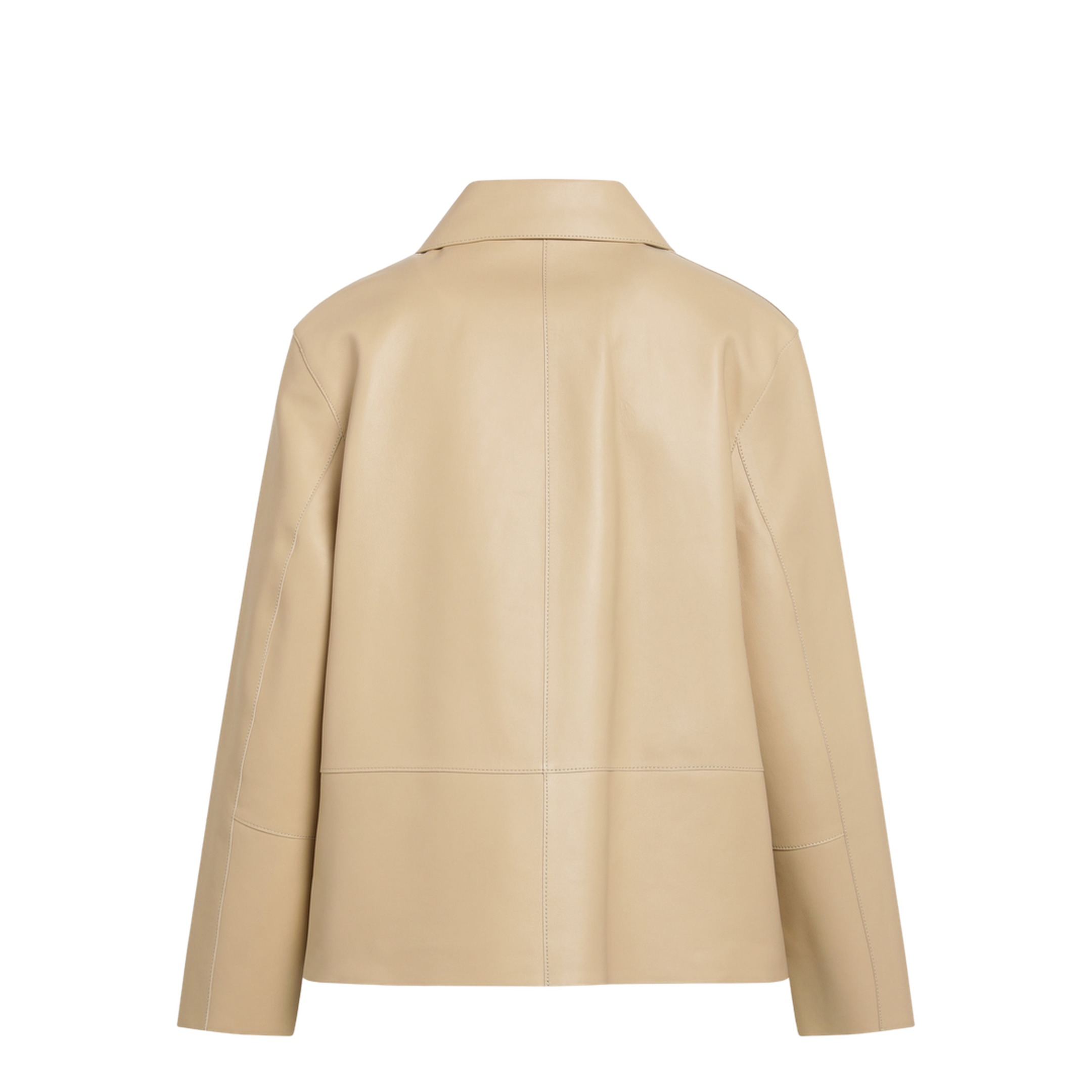 MAYFEYR - Toteme - Light Beige Lamb Leather Jacket - 263-WRO0329LE0056378