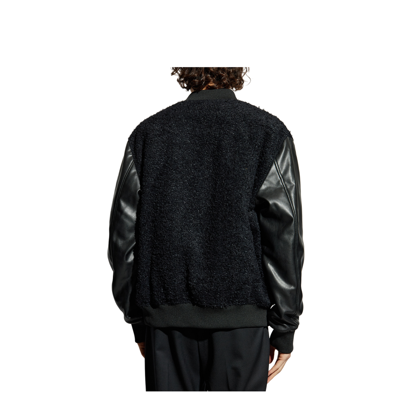 Bomber jacket with appliqué