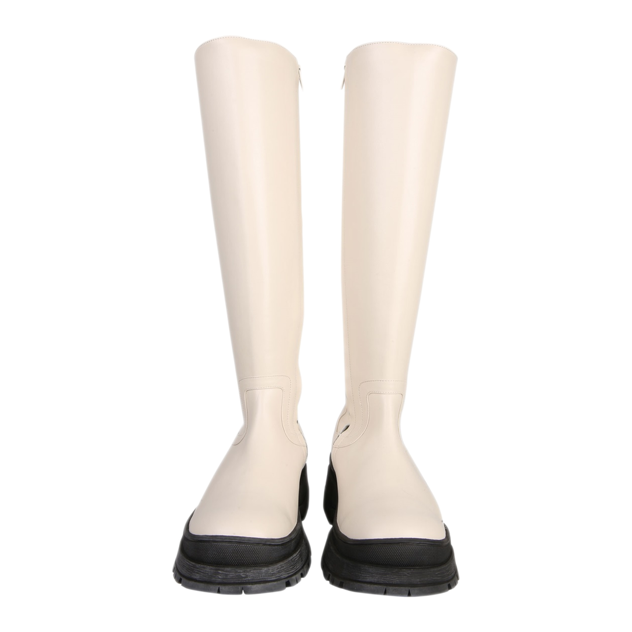 MAYFEYR - STAUD - Bow Tall Boots - 071142CRM