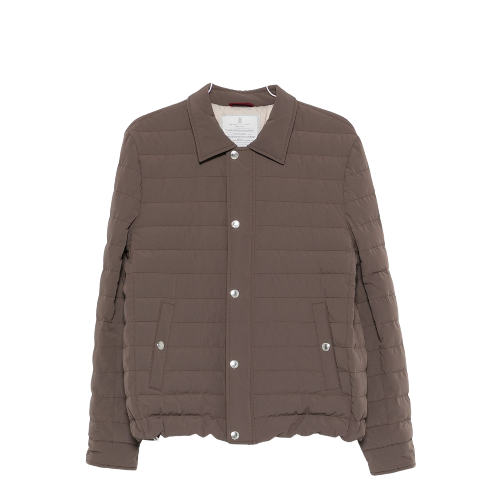 Nylon Short Down Jacket