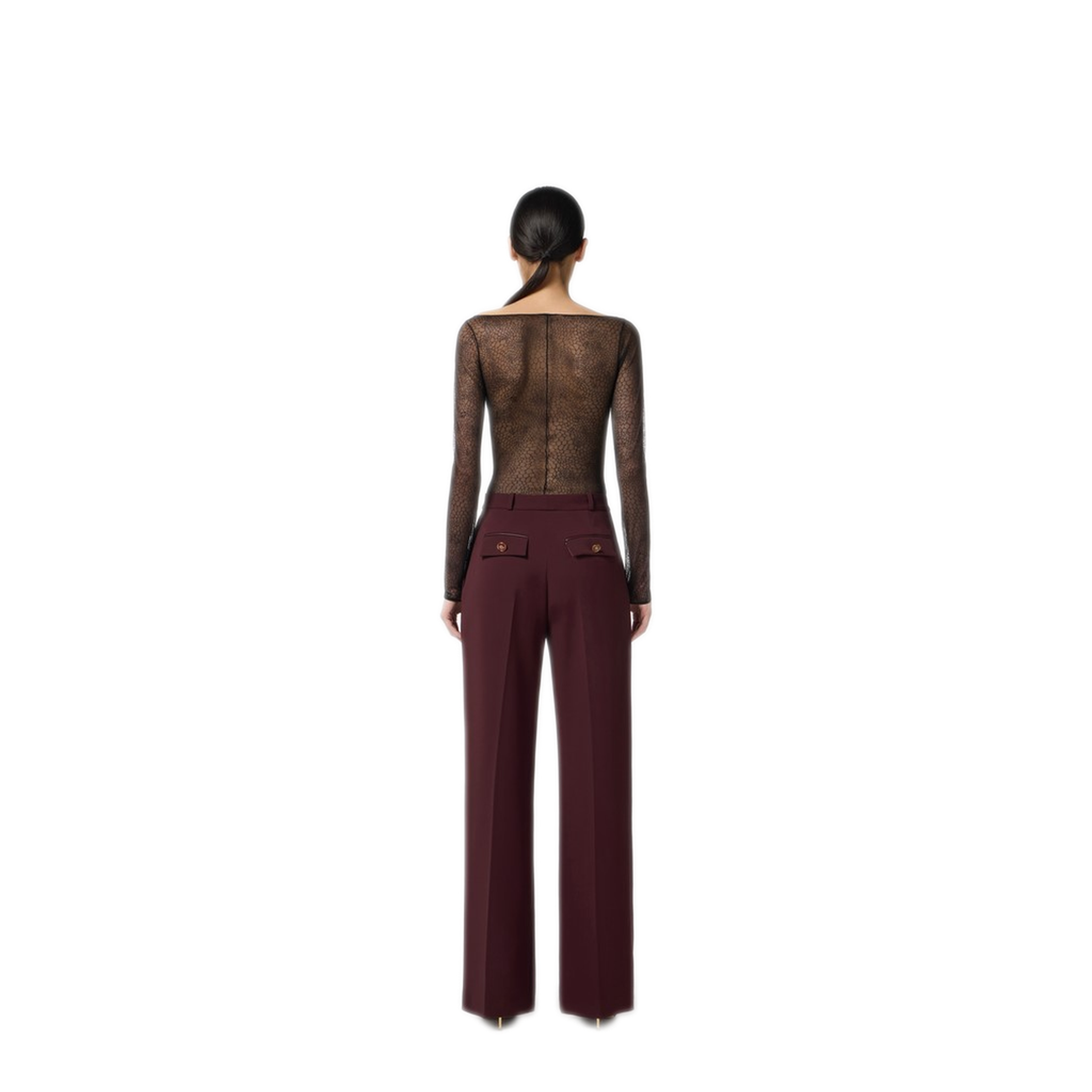 MAYFEYR - Elisabetta Franchi - Trousers - PA12556E2EA4