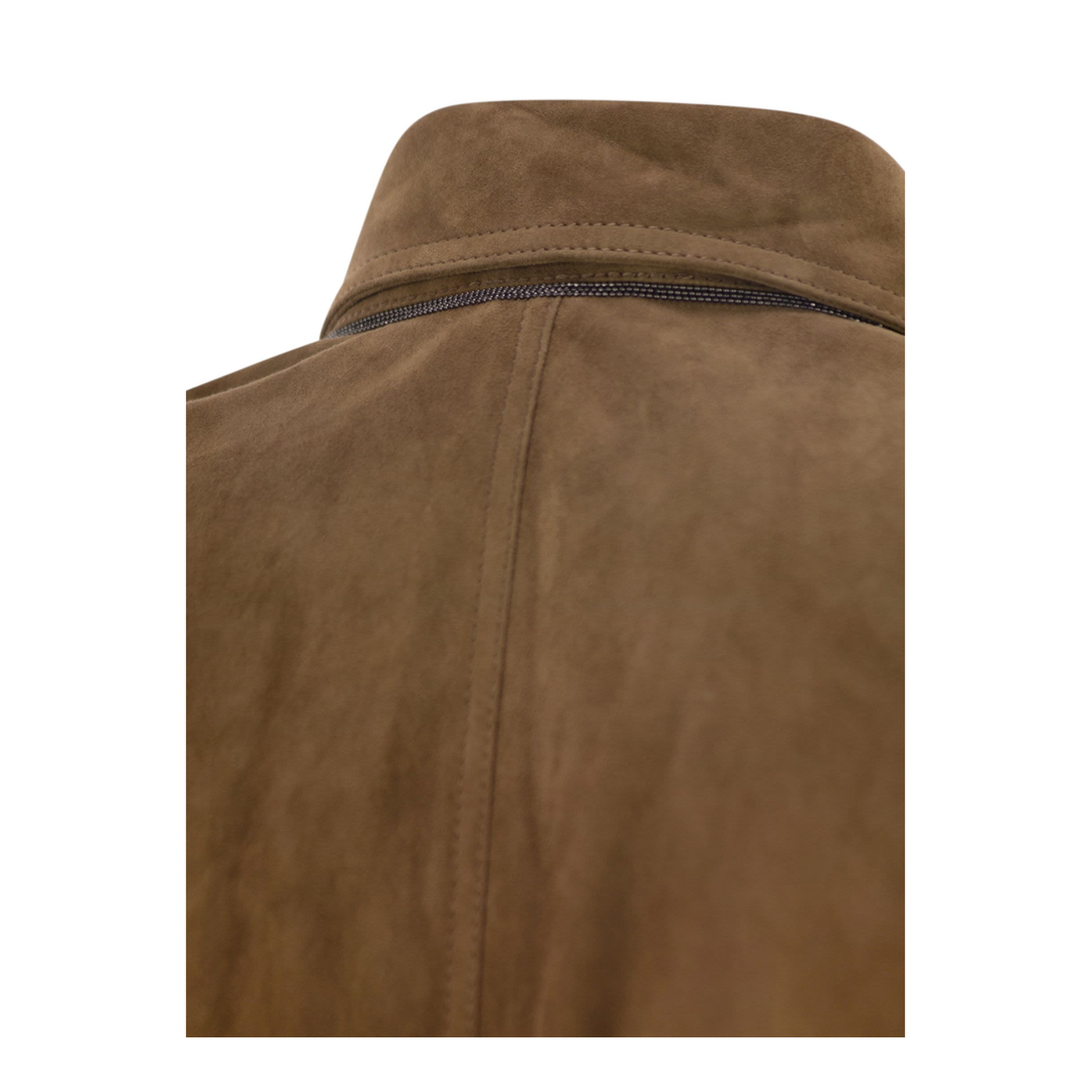 Women's Suede Shirt with Jewellery