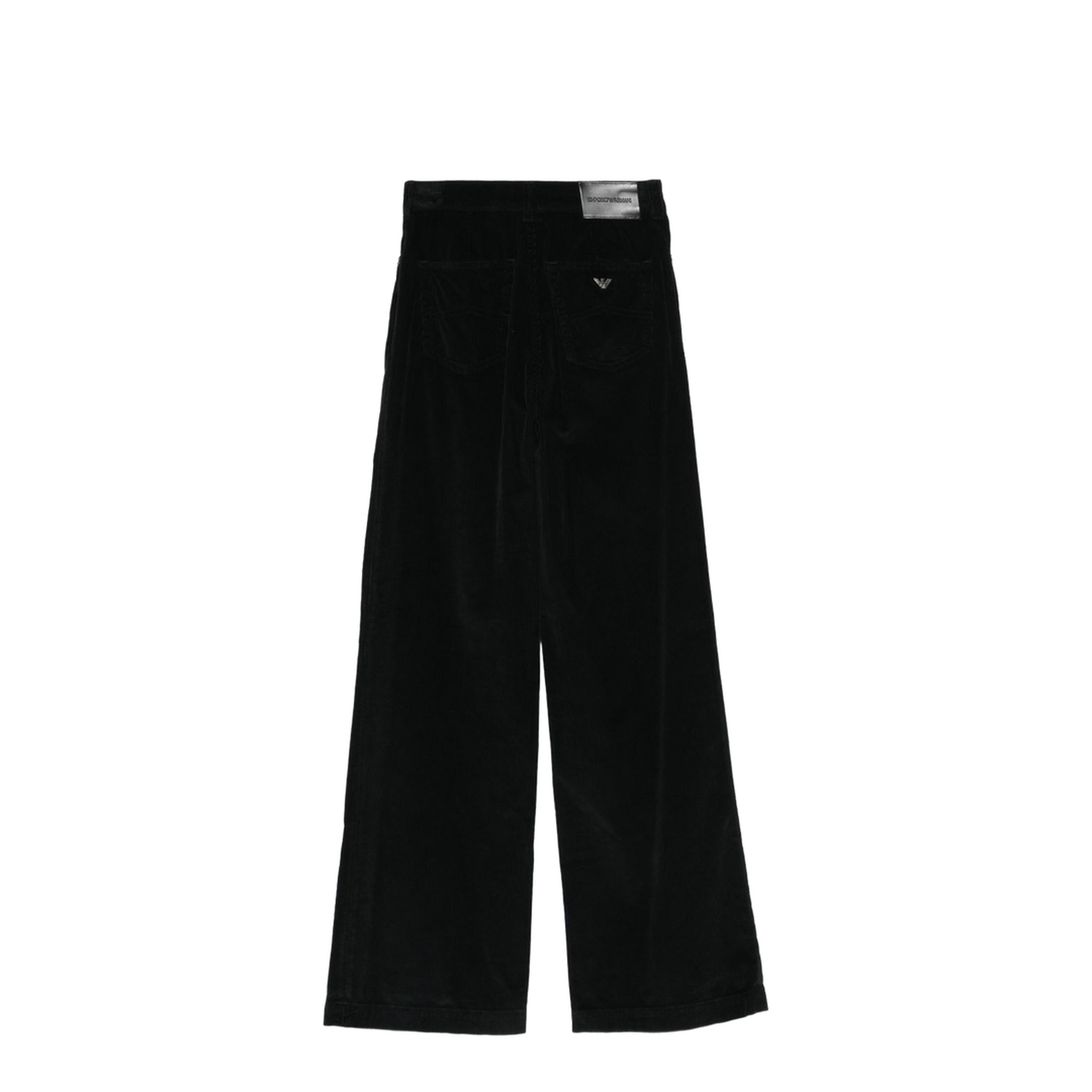 Wide-leg denim jeans