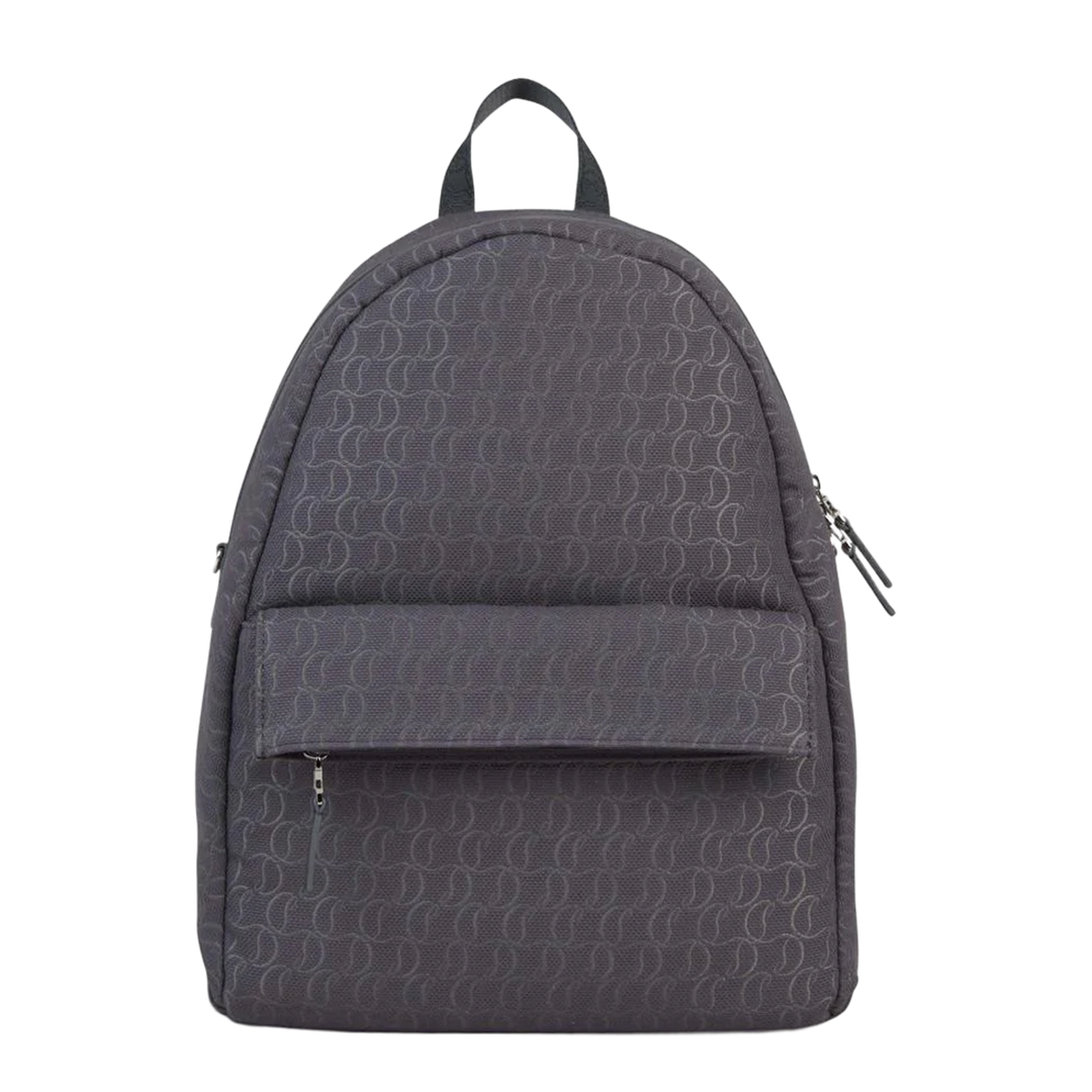 Backpack Jacquard Logo Combined with Smooth Leather