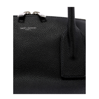 Giant Bowling Bag in Soft Grained Leather