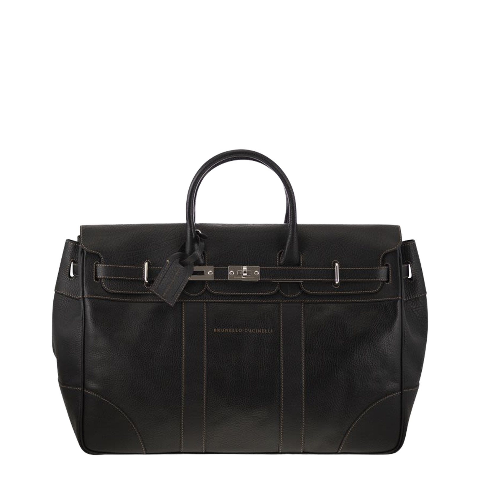 Brunello Cucinelli Country Bag in Black – MAYFEYR
