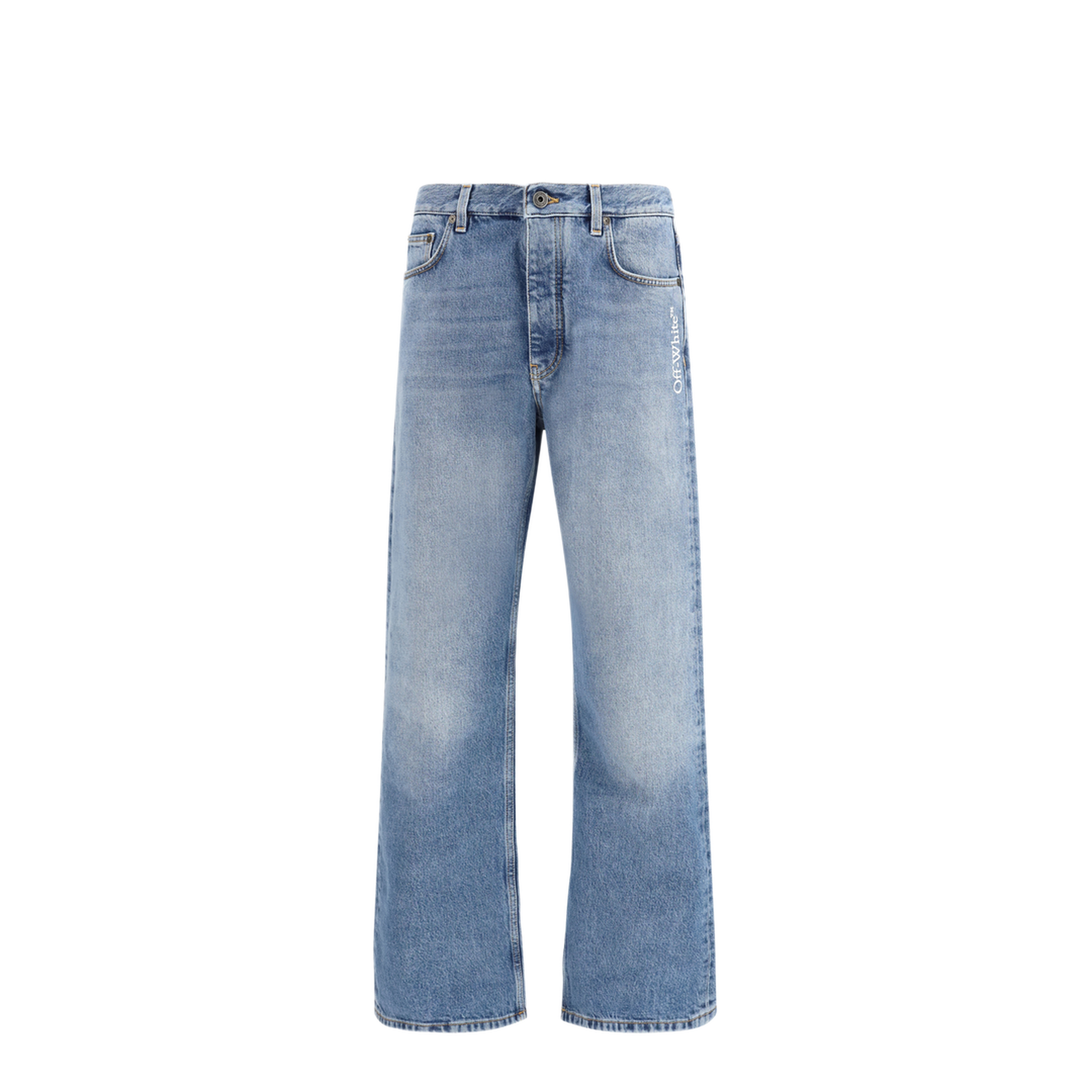 MAYFEYR - Off-White - Half Arrow Slim Relaxed Jeans - 44XYA18JS26D0024004000
