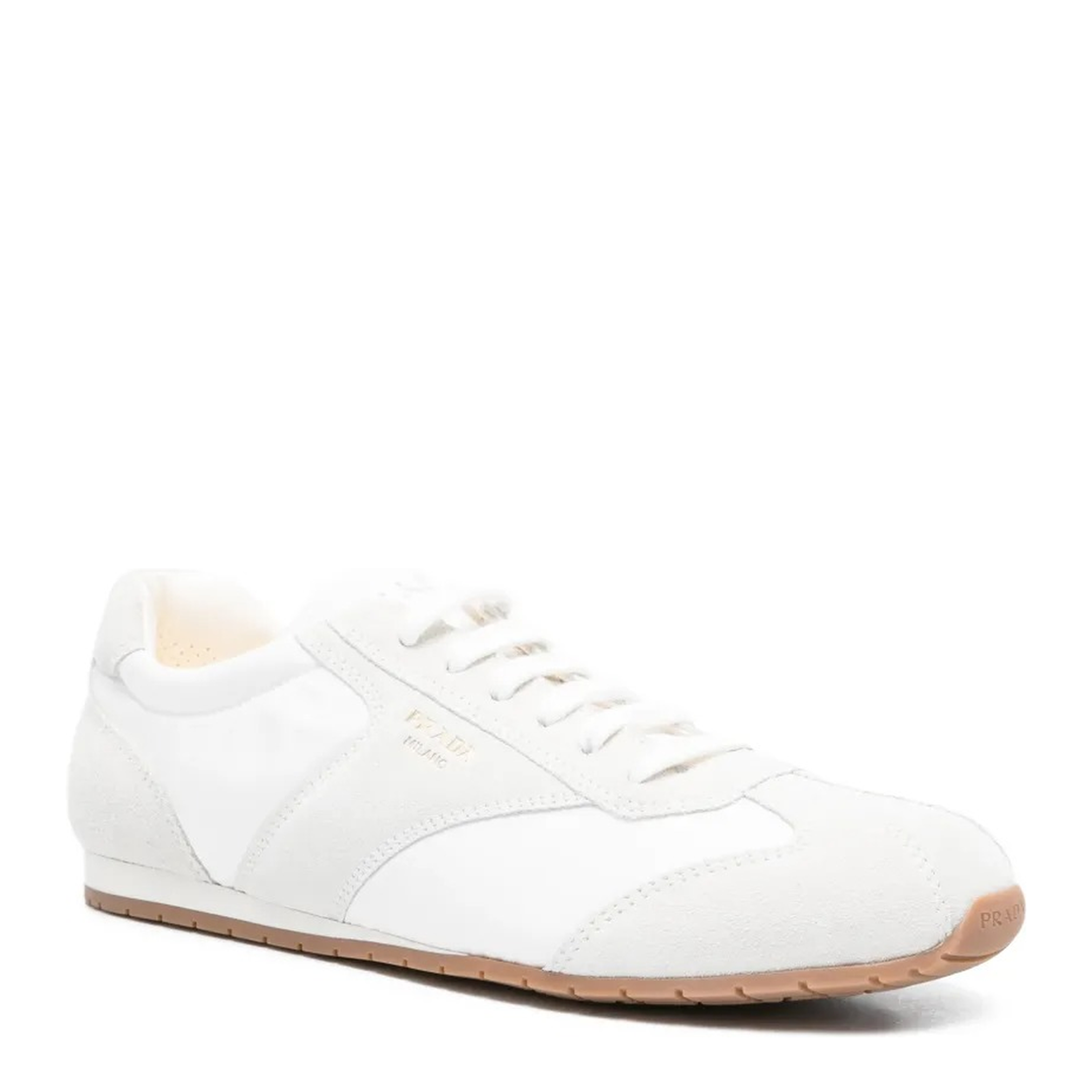 MAYFEYR - Prada - Fabric And Suede Sneakers - 2EE465FG000D7RF0009