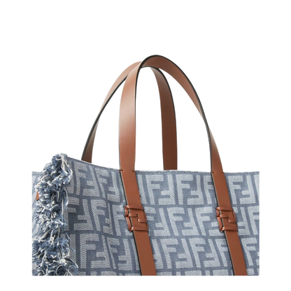 Summer Canvas Top Handle Bags - Pastel Blue