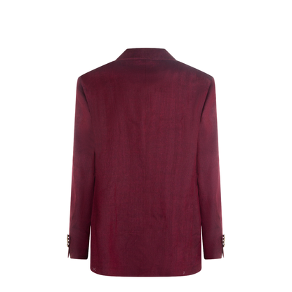 Men's Linen Suit - Red