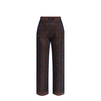 Trousers with Lurex Thread