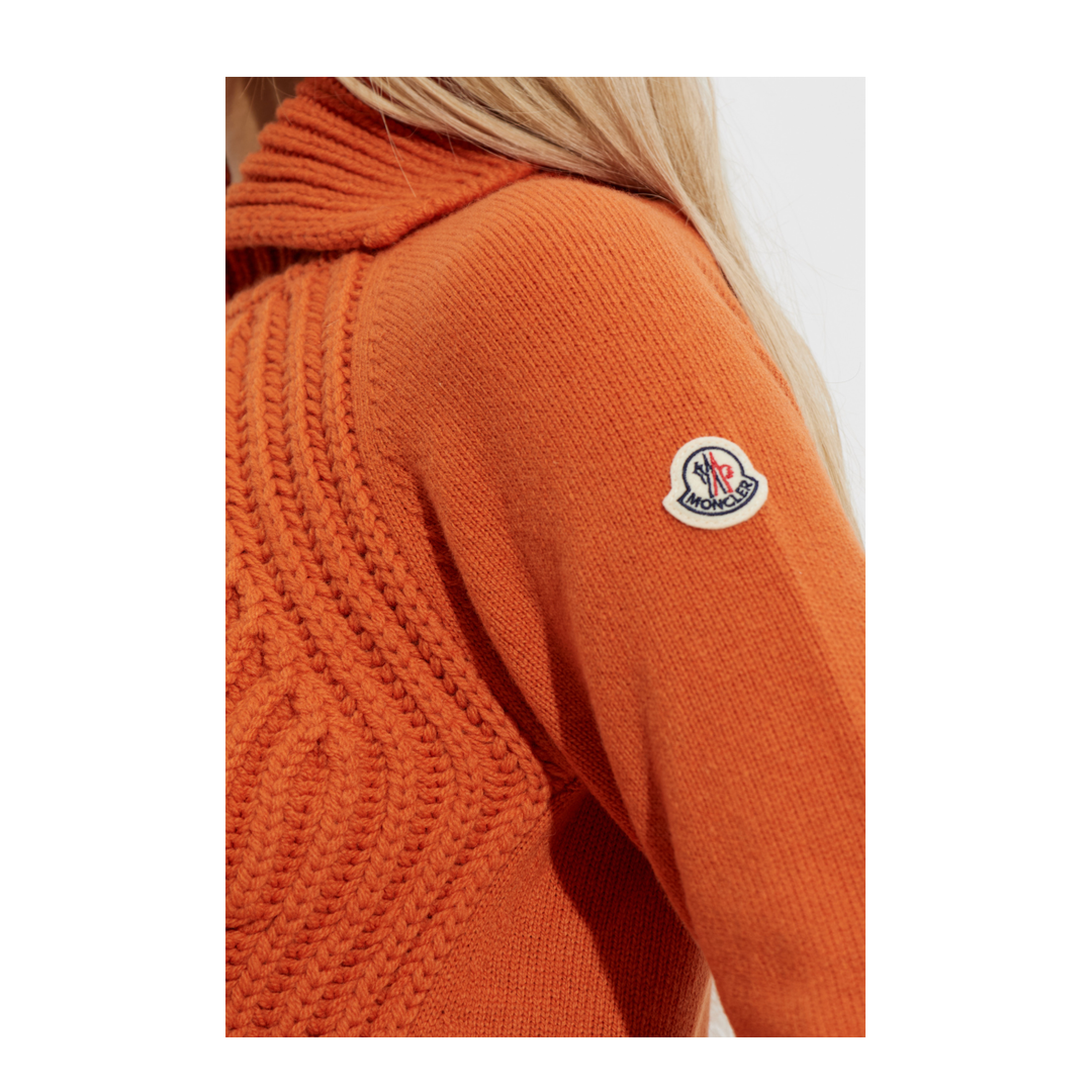 Knitted Sweater Orange