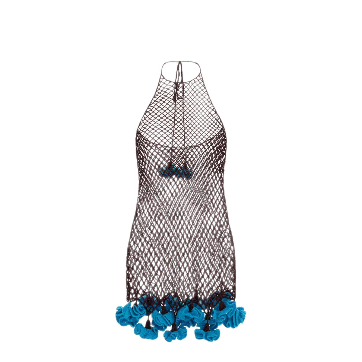MAYFEYR - Alaia - Halter Dress Floral Crochet Knit - AA9R3150K221DA75