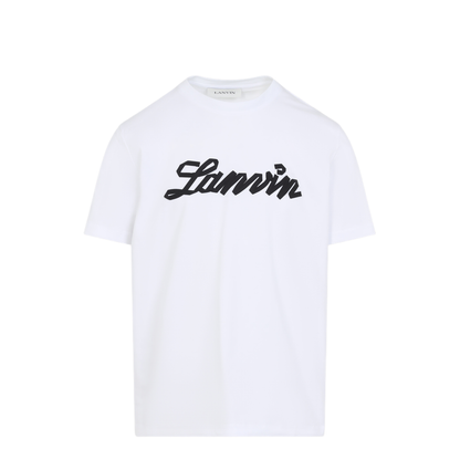 MAYFEYR - Lanvin - Embroidered Logo T-Shirt - RMTS0012J308P26