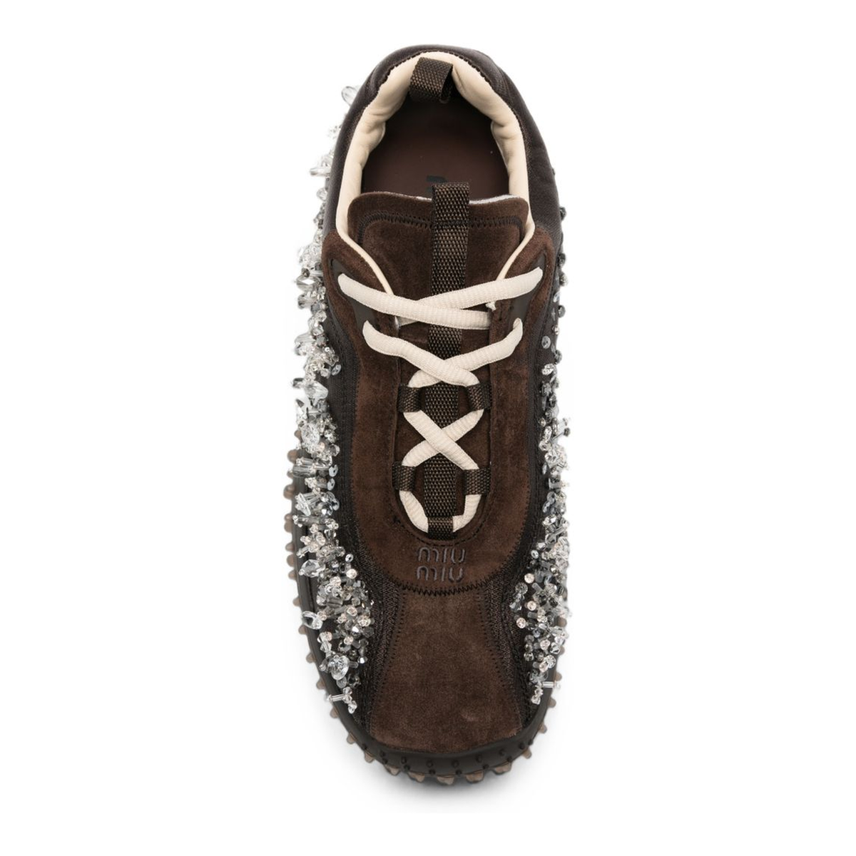 MAYFEYR - Miu Miu - Sneakers Brown - 5E808E3ZR4F0003