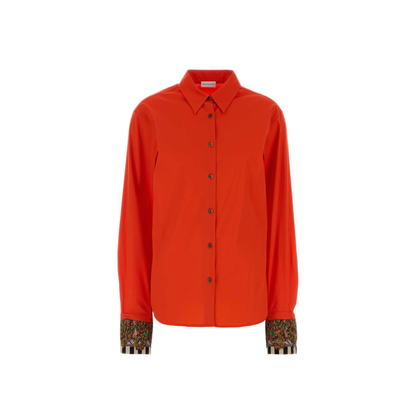 MAYFEYR - Dries Van Noten - Coral Stretch Poplin Chloris Shirt - 2620107414316353