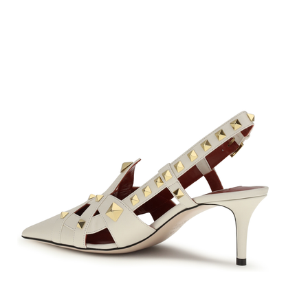 MAYFEYR - Valentino - Studdy Slingback Pumps - 8W2S0NV8JYW