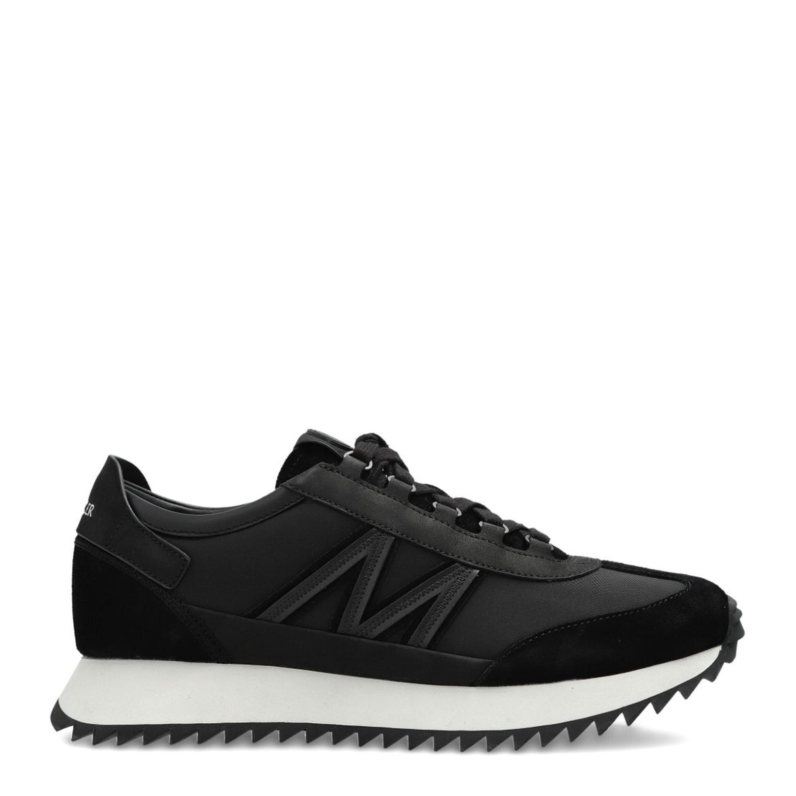 Black Pacey2 Suede & Nubuck Trainers