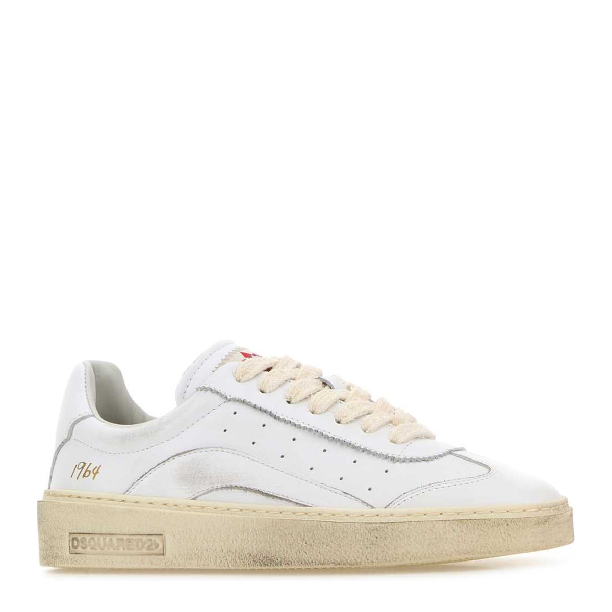 MAYFEYR - Dsquared2 - White Leather Rider Sneakers - SNW0301115082961062
