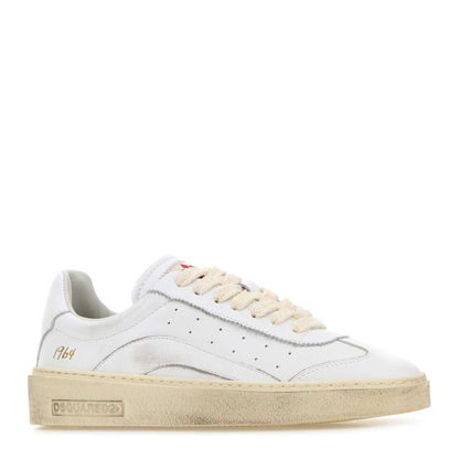 MAYFEYR - Dsquared2 - White Leather Rider Sneakers - SNW0301115082961062